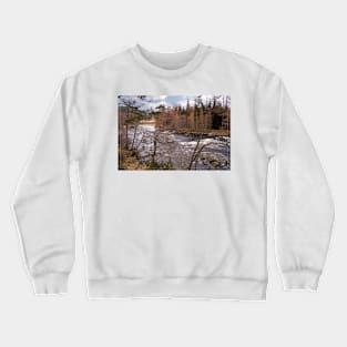 River Dee, Aberdeenshire, Scotland (No.2) Crewneck Sweatshirt